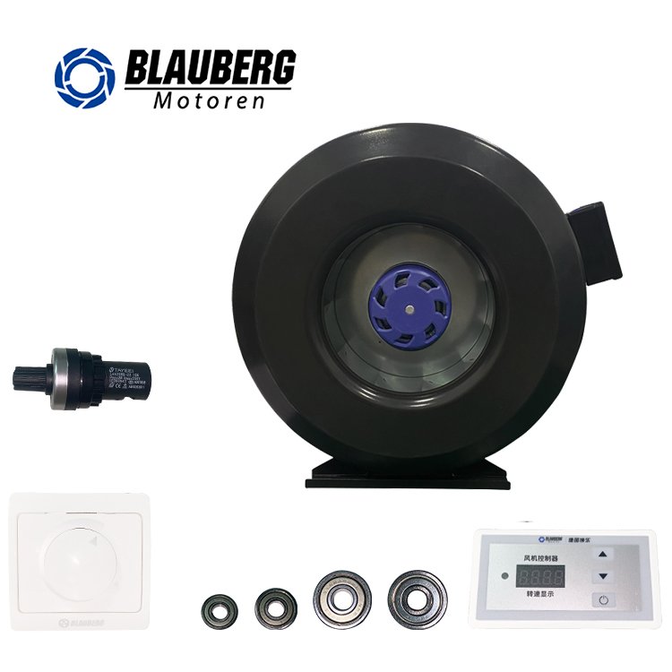 Blauberg 125MM 230V Blower Fan Exhaust Duct EC Fan