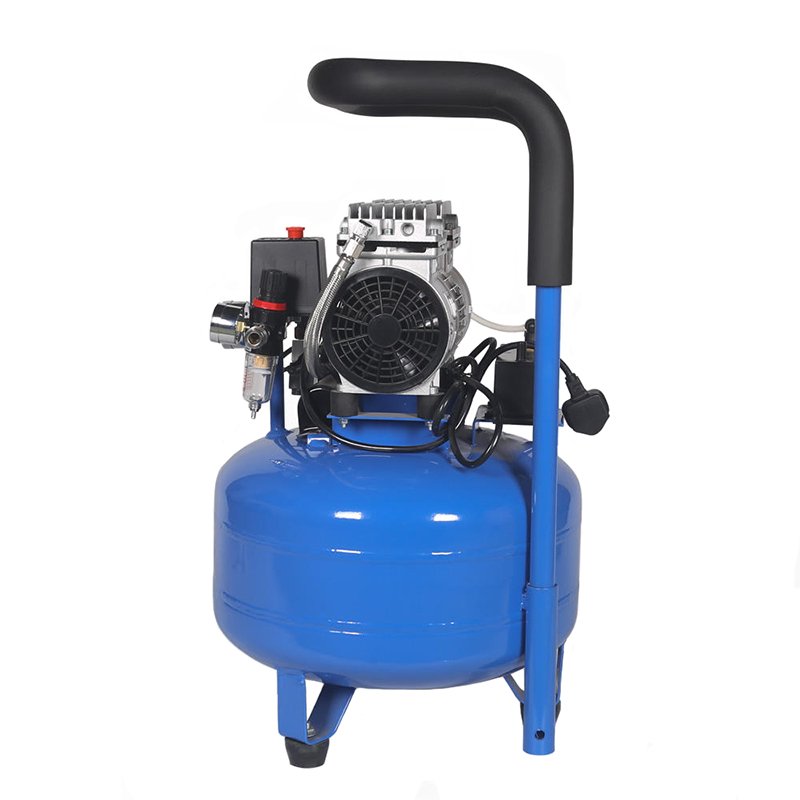 SPERAN Mini Portable Upright Standing Quiet Silent Medical Oil Free Dental Air Compressor