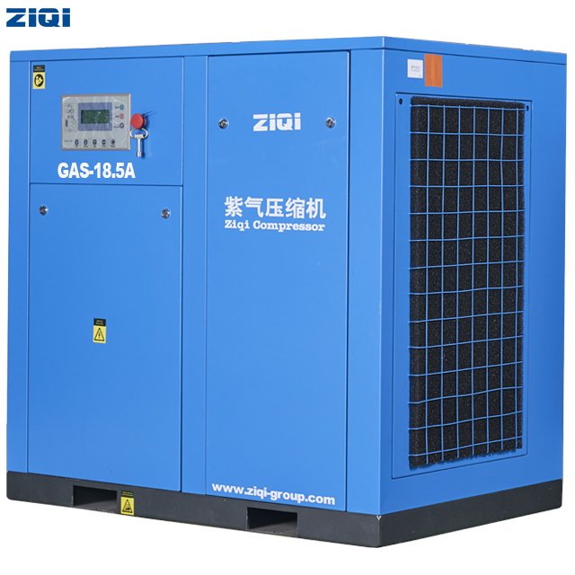 Hot Selling Oil Lubricated 1.0 Mpa Electric 400V 3Ph 50Hz 60Hz Air Cooling AC Belt Transmission Screw Air Compressor Compressors