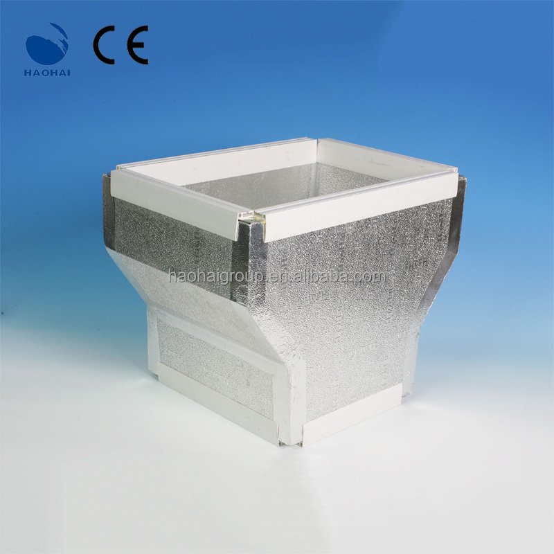 Materiales De Construction Fire Resistant Embossed Aluminum Foil Polyurethane Panel