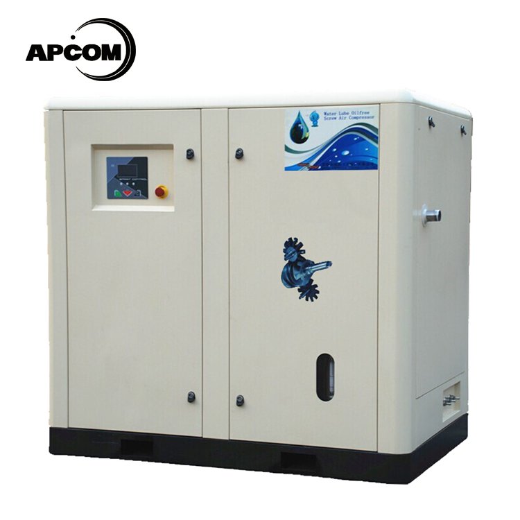 APCOM 6m3/min 10bar 190CFM 50HP 37KW Screw Oil Free air Compressor