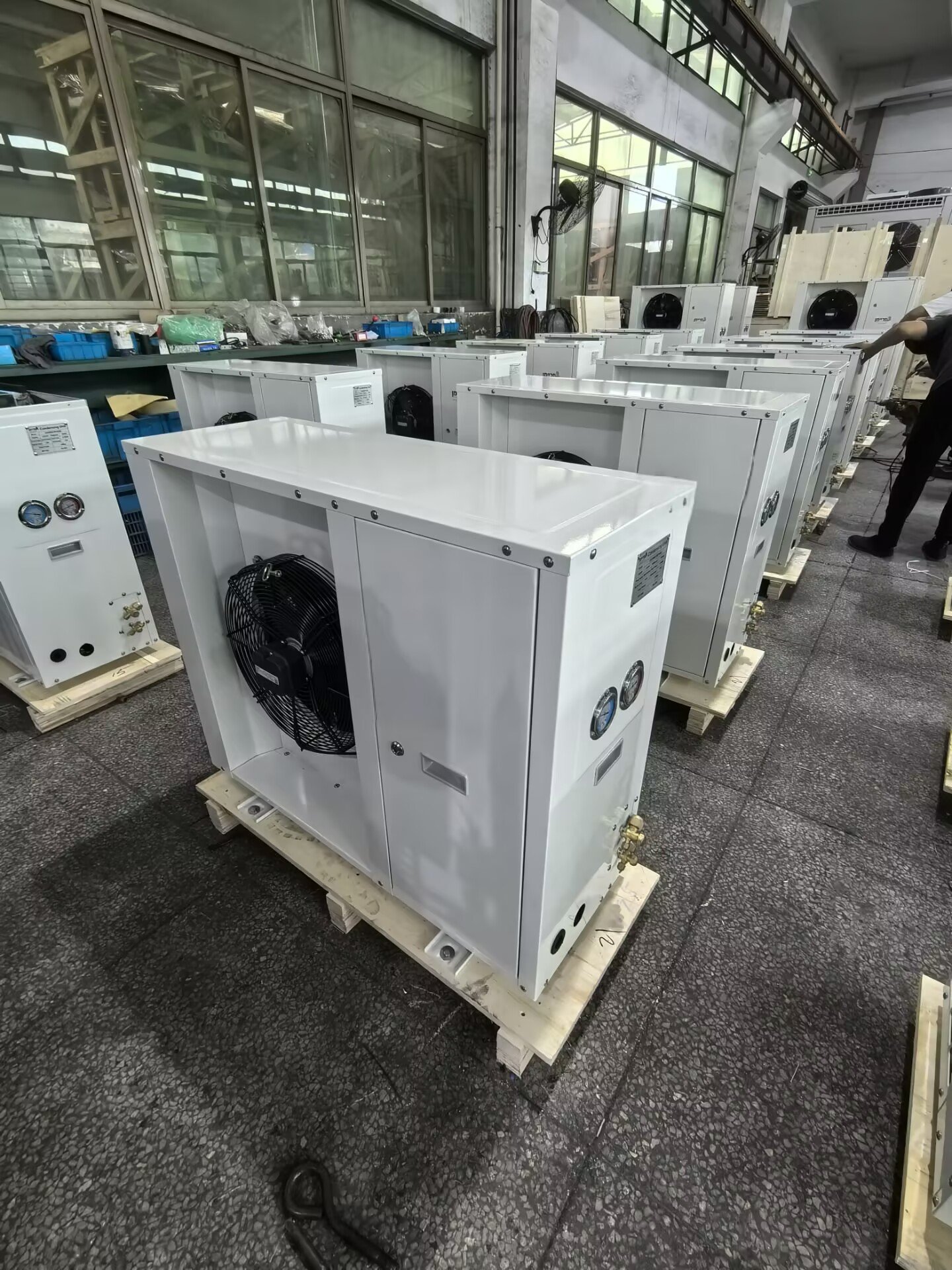 Air Cooling Condensing Unit 3HP for Walk in Cooler Freezer Unidad Condensadora Refrigeration Compressor