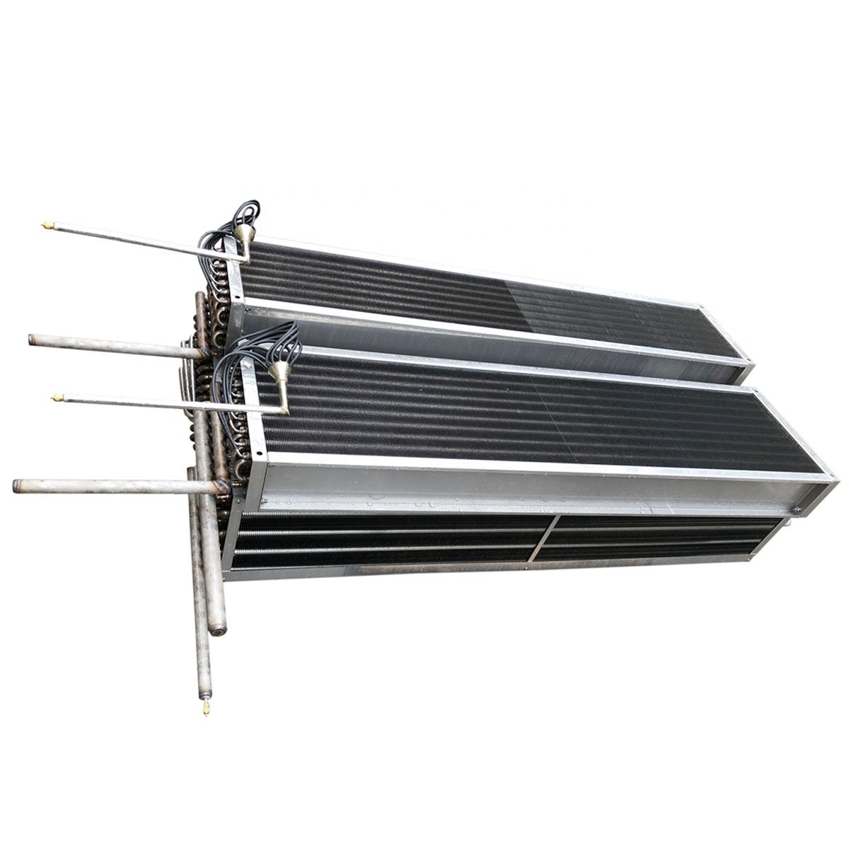 Customized Finned Tube Heat Exchanger Air Handling Unit Refrigerator Evaporator