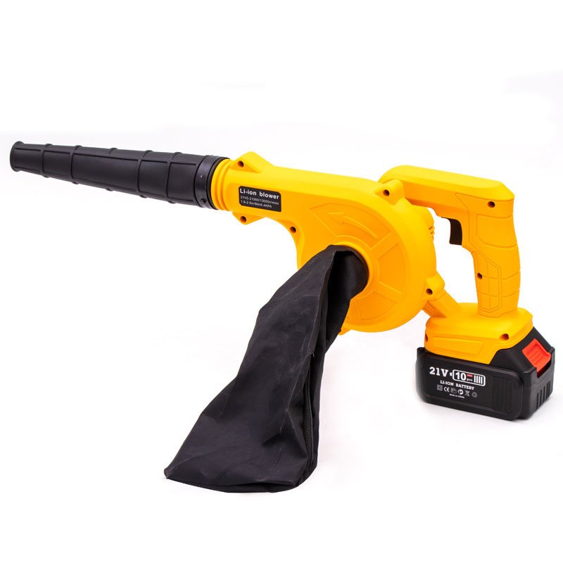 Handmade Tools Cordless Electric Leaf Air Blower Lithium Battery 21v Cordless Electric Garden Rechargeable Leaf Blower Blower