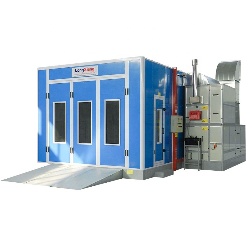 Longxiang LX3 Most Popular diesel Automotive Car Spray Booth and Related Auxiliary Device for Car Repair Garage Car Paint Booth