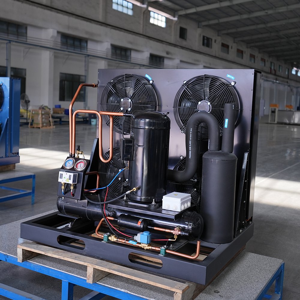 Refrigeration Condensing Units Low Temperature Air Condenser for Cold Room
