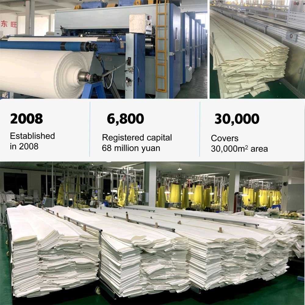 Hot Sale High Quality PTFE Filter Bags Used for Industrial Corrosion Resistant Conditions and Long Life Requirements