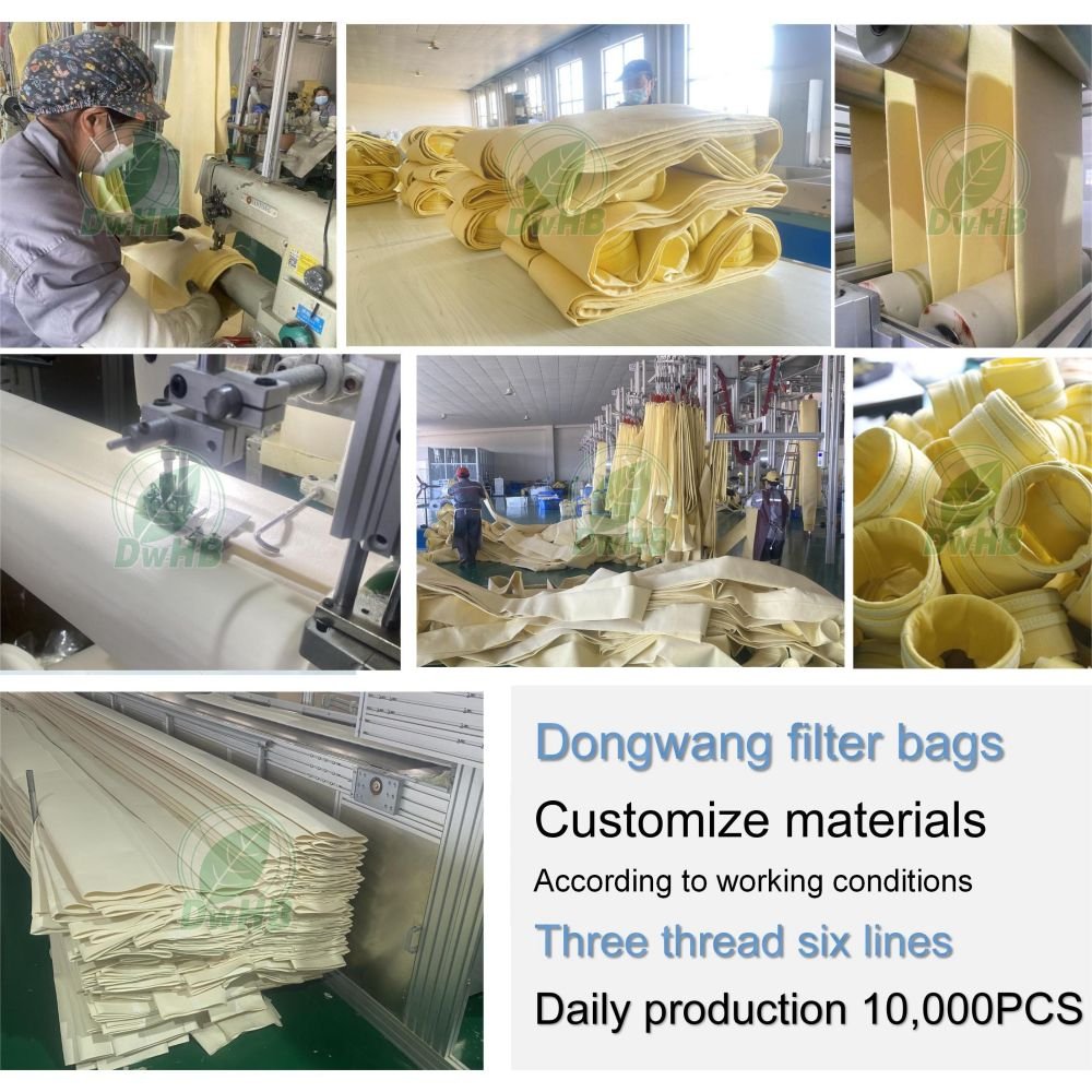 Hot Sale High Quality PTFE Filter Bags Used for Industrial Corrosion Resistant Conditions and Long Life Requirements
