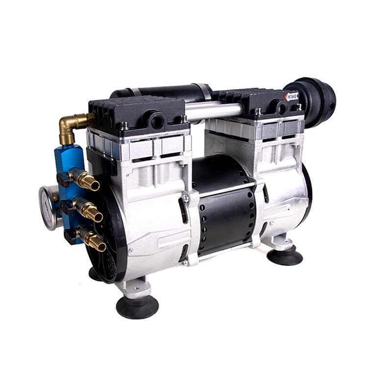 AC 110V 170LPM Small Compressor for Pond Aerato Oil Less air Compressor Used 3 Acres Lake