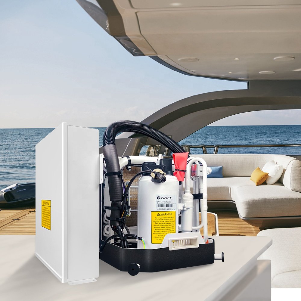 Gree 16000 Btu Self Contained Marine Air Conditioner for Boat Vessel Yacht Small Water-cooled Independent Air Conditioning Unit