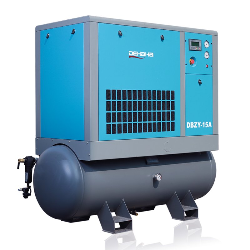 11kW Combined Rotary Screw Air Compressor 16 Bar 15hp High Pressure Compressor Compresor De Aire