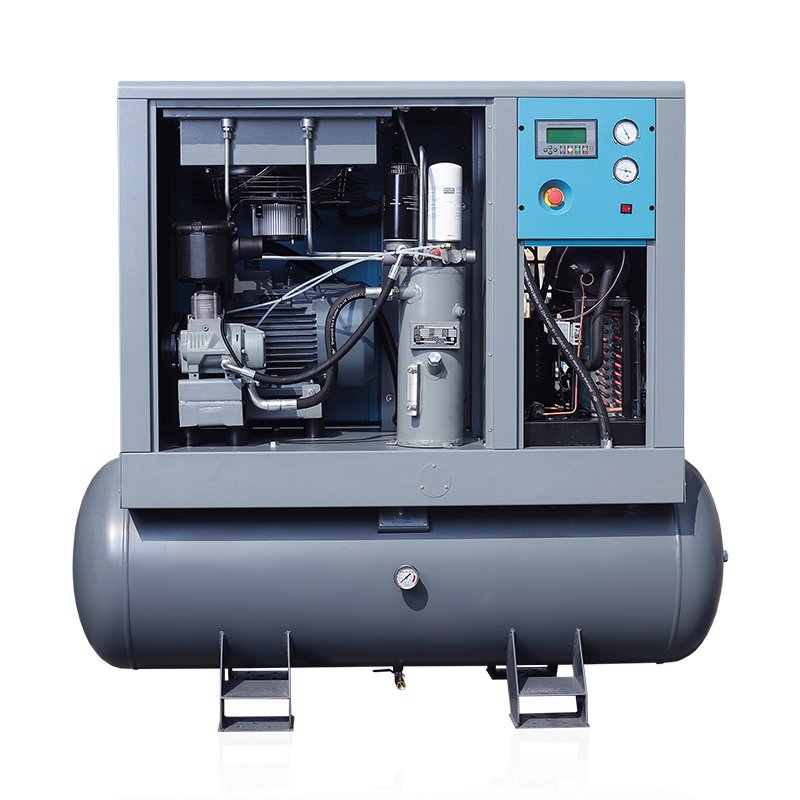 11kW Combined Rotary Screw Air Compressor 16 Bar 15hp High Pressure Compressor Compresor De Aire