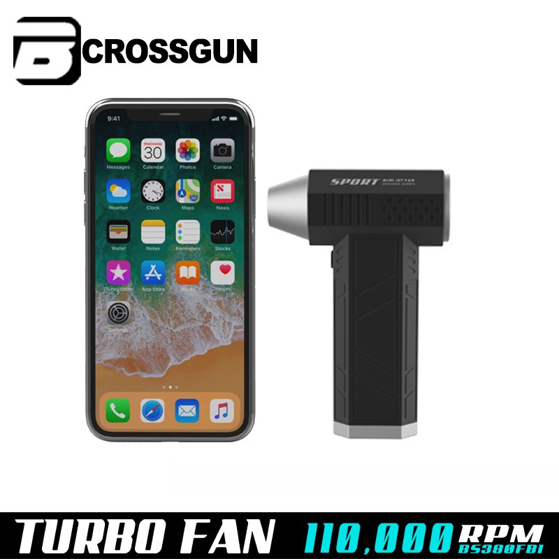 12000RPM Compressed Air Duster Blower Electric Mini Turbo Jet Fan for Computer Keyboard Cleaning Hair Drying Camping Outdoors