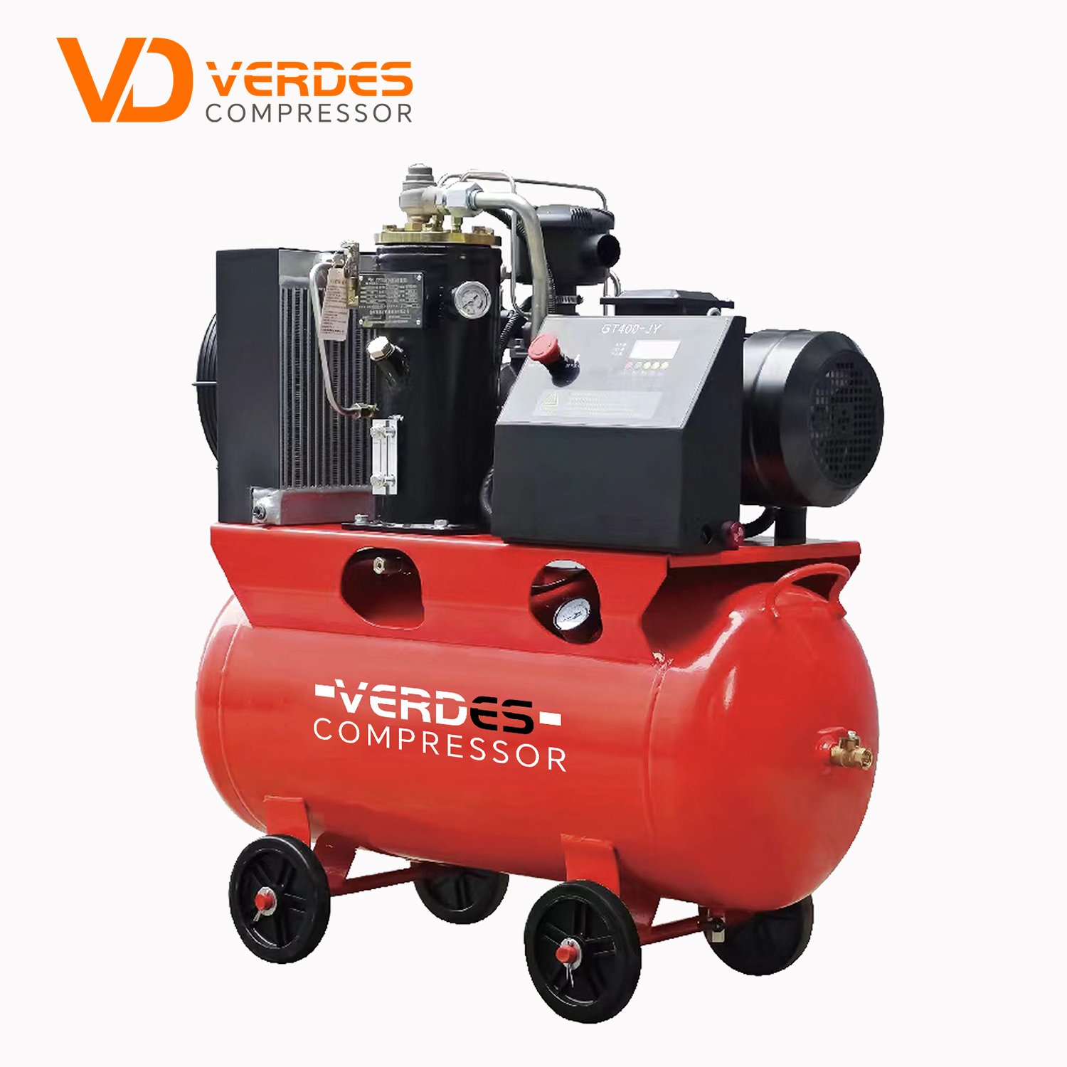 Portable Small 2 in 1 PM-VSD Single Phase Screw air Compressor 110v 220v 2.2kw 3kw 4kw Compressor air Screw Type 100l 150l 200l