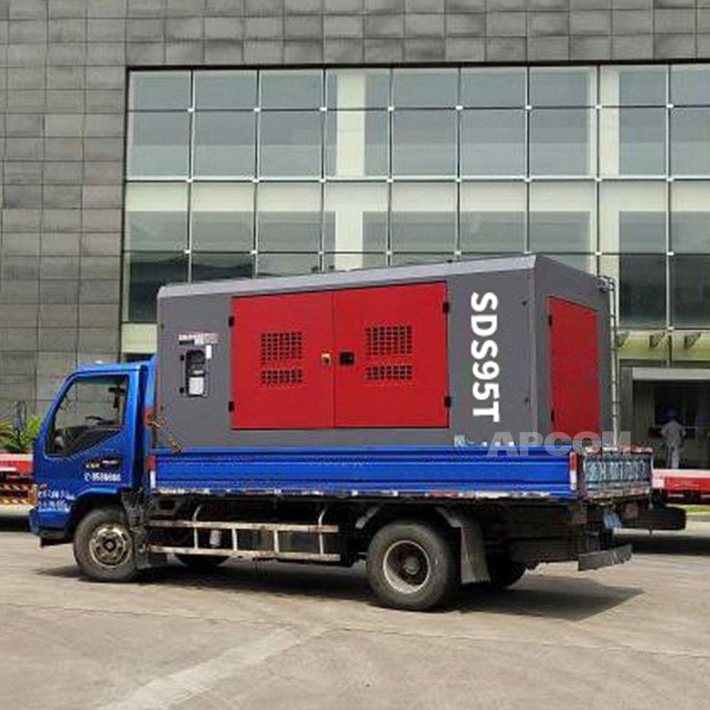 Cummins diesel Engine air Compressor 24bar 1000cfm diesel air Compressor diesel Mining Compressor De Ar for Water Well Drill Rig
