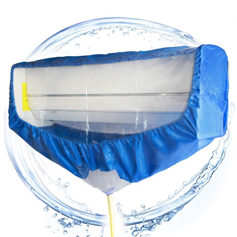 1-2HP air Conditioning Dust Covers for Outside Unit Wall Mounted Ac Bag Cover Cleaning Waterproof air Conditioner Cleaning Cover