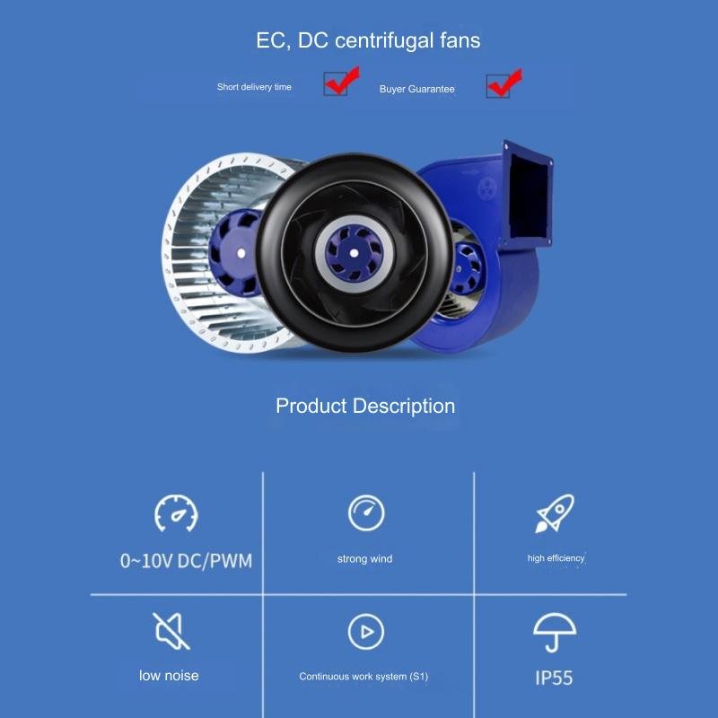High Efficiency Blower Fan Low Noise Blower Machine