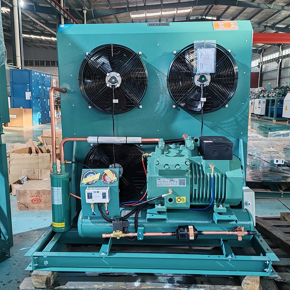 Wholesale Cheap Price 15 hp Industrial Cold Room Condensing Unit air Cooled Screw Compressors Unit Refrigeration Condensing Unit