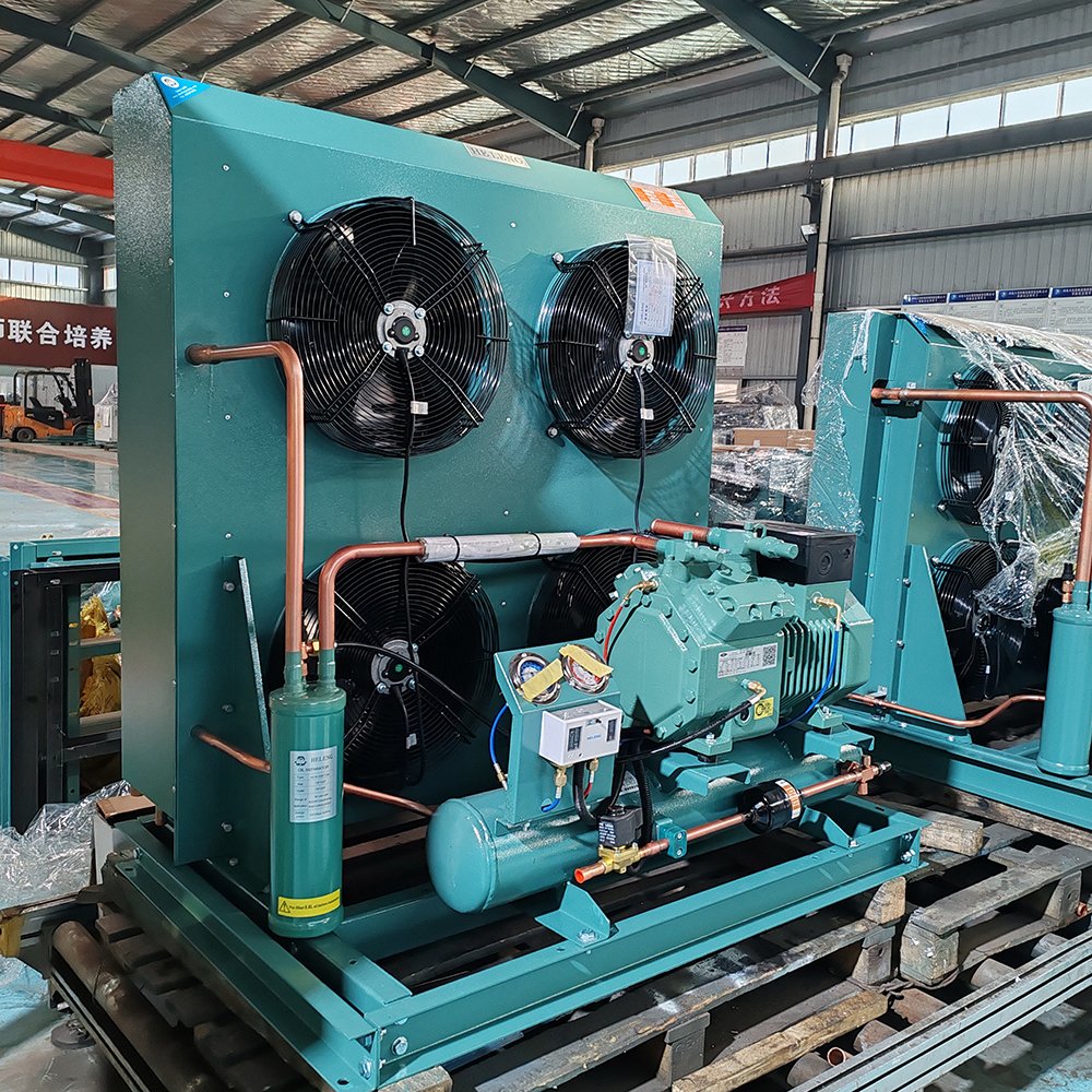 Wholesale Cheap Price 15 hp Industrial Cold Room Condensing Unit air Cooled Screw Compressors Unit Refrigeration Condensing Unit