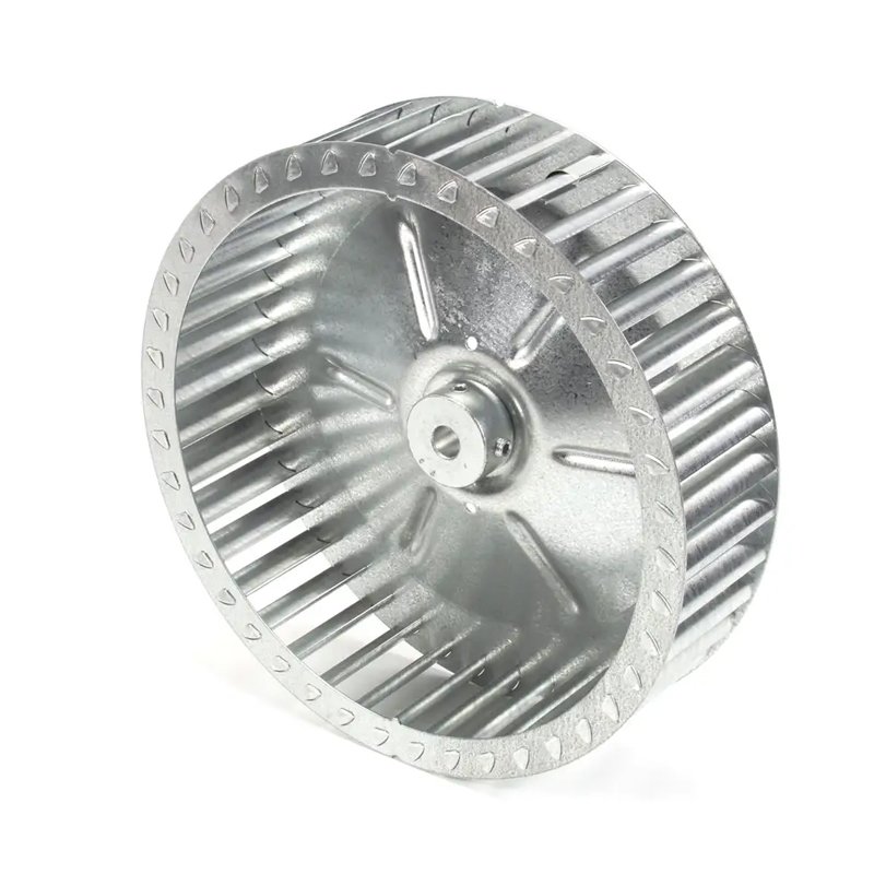 Baking equipment fan impeller Metal Single Inlet Blower Wheel Convection oven Ventilation Fan Parts