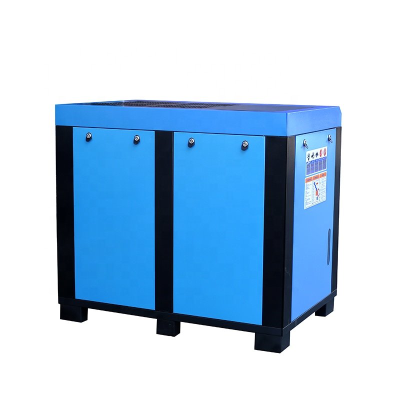 Tuowei Aircompressor Direct Driven 30Hp 22kW Industrial Rotary Screw Air Compressor for Plastic Blowing