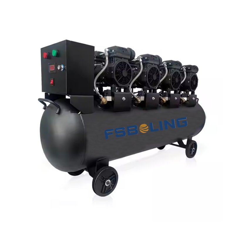 Air Compressor Silent Oil-free Air Compressor Auto Repair Home Decoration Industrial Spray Real Stone Paint Air Pump