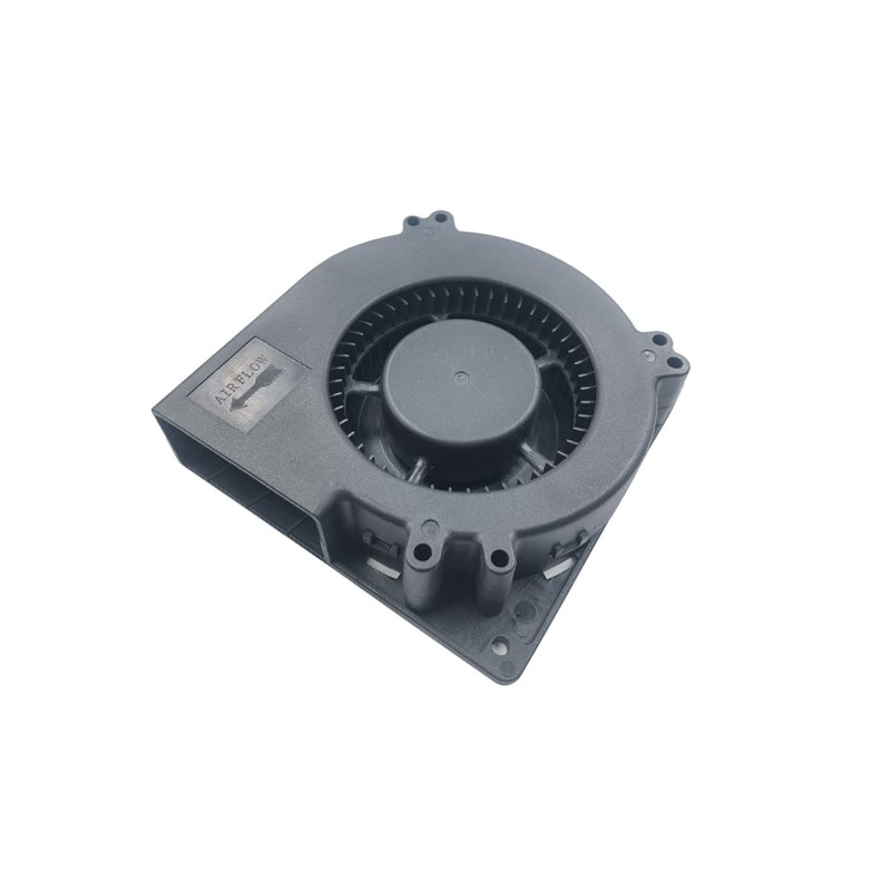 12032 12Volt DC Auto Air Copper Motor Low Noise Exhaust Centrifugal Blower Cooling Steel Fan Blower Manufacturers