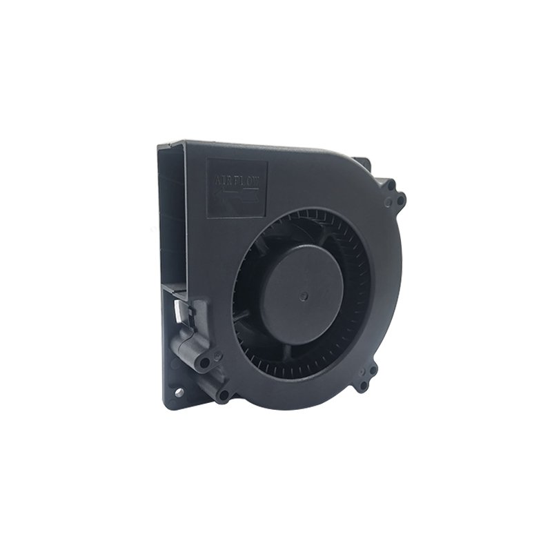 12032 12Volt DC Auto Air Copper Motor Low Noise Exhaust Centrifugal Blower Cooling Steel Fan Blower Manufacturers