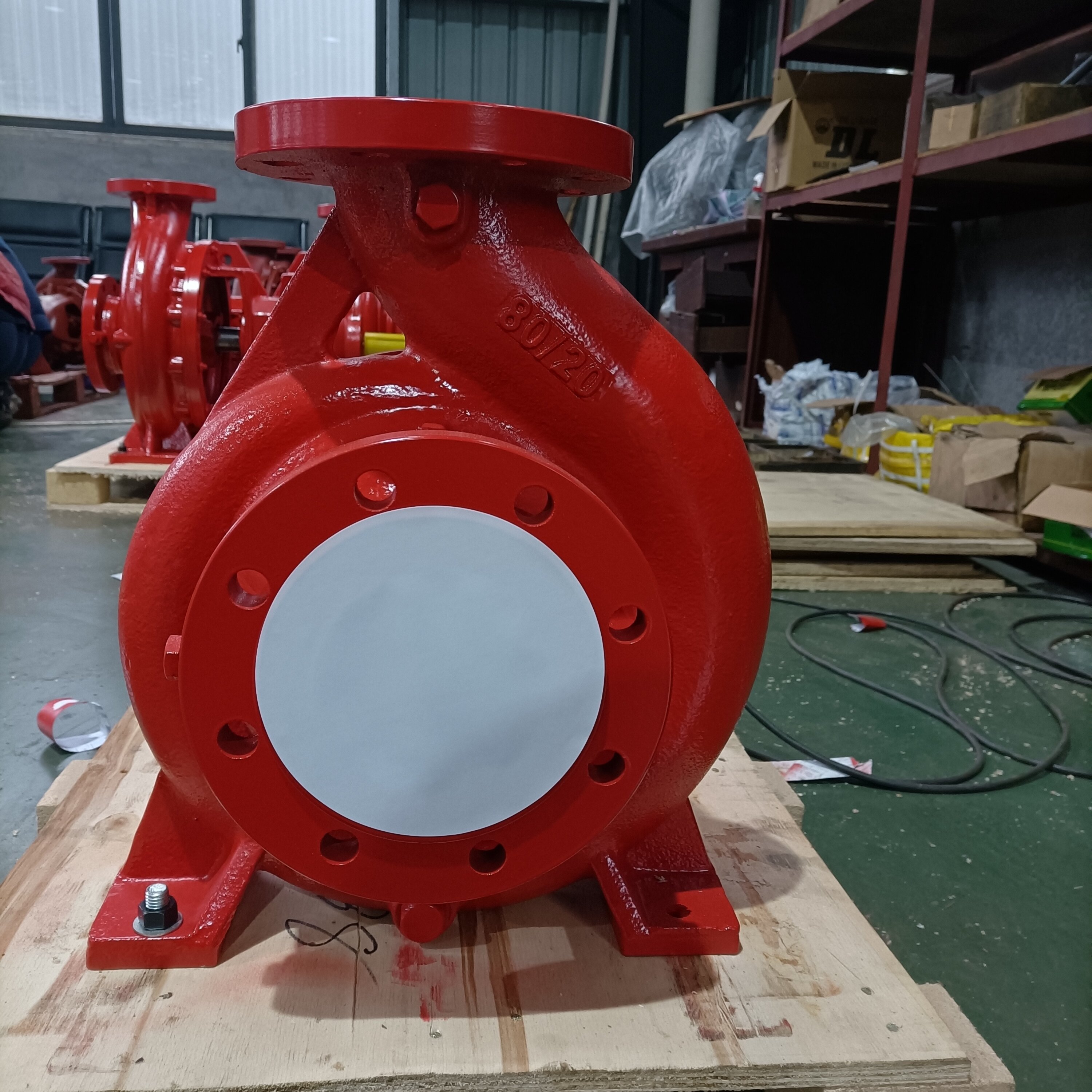 Manufacturer Direct High Standard Fire Fighting Irrigation Stainless Steel Pump Set End Suction Water Centrifugal Stainless