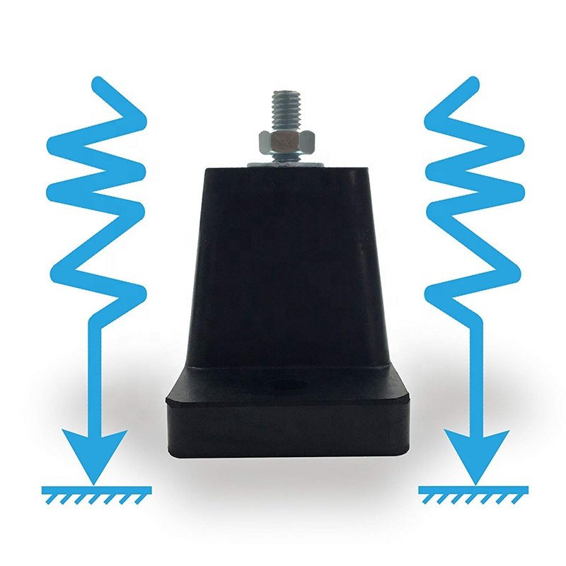Rubber Vibration Isolator Mounting Bracket for Mini Split Air Conditioner Condenser