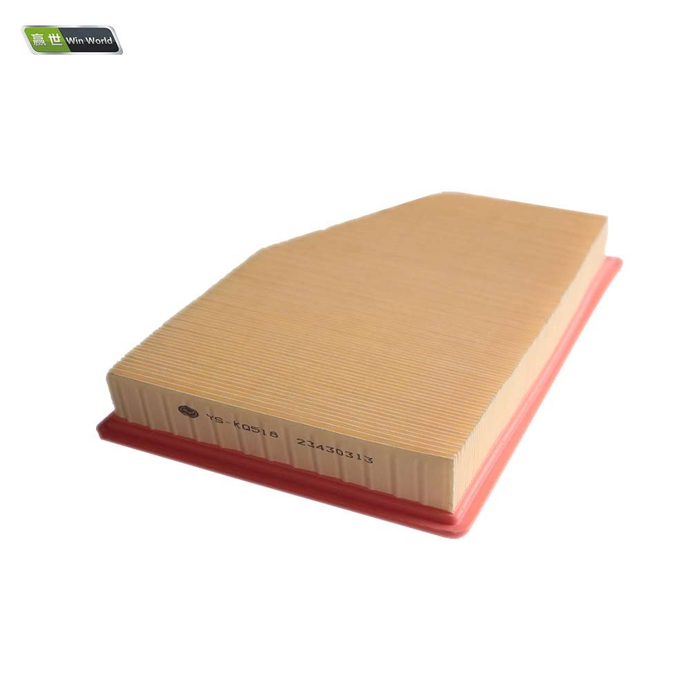 High Quality Hot Selling Automatic Air Filter for Chevrolet Malibu 23430313 Carton Non-woven Fabric Malibu 2016 Air Flap Hp 2027