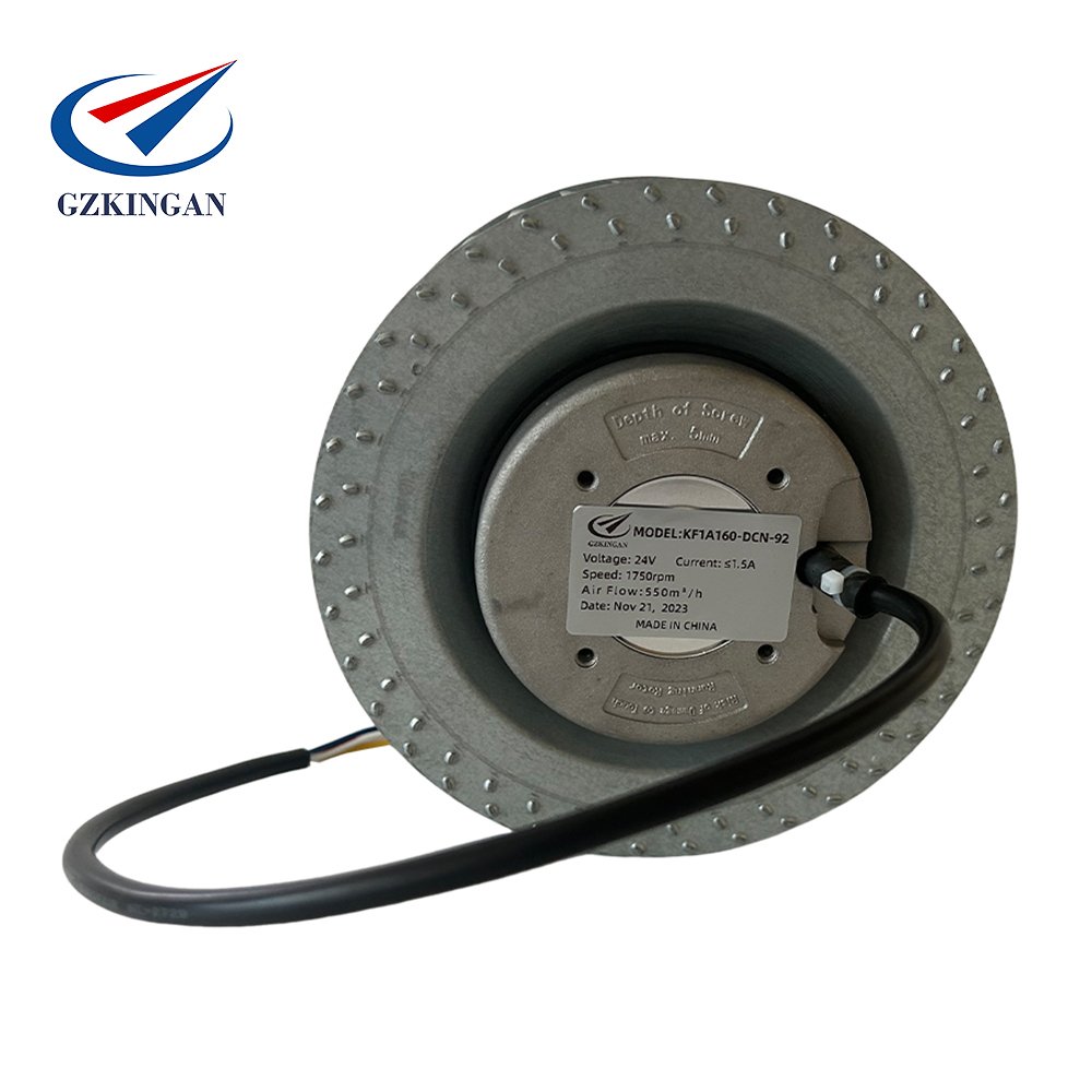 Small 140mm 48V DC Brushless Forward Curved Centrifugal Fan air Conditioning Centrifugal Blower Fan Wheel