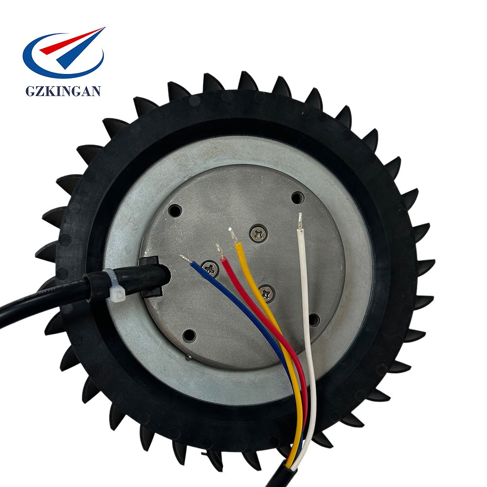 Small 140mm 48V DC Brushless Forward Curved Centrifugal Fan air Conditioning Centrifugal Blower Fan Wheel