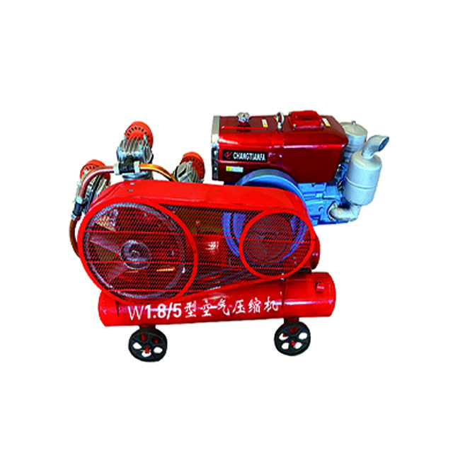 Changchai Diesel Engine Portable 5 Bar Diesel Engine Piston Air Compressor with air tank 11KW