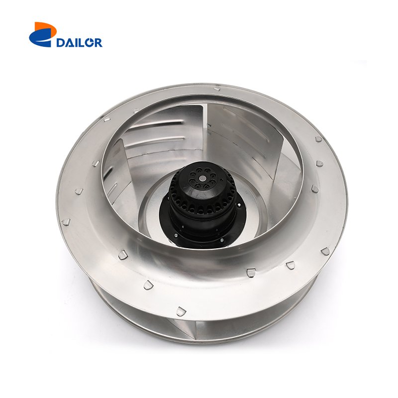 175mm DC 24V 48V External Rotor Motor Bldc Backward Curved Centrifugal Fan
