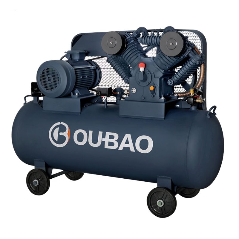 OUBAO 7.5KW 10Hp 12bar 16bar Industrial Belt Driven Air Compressor