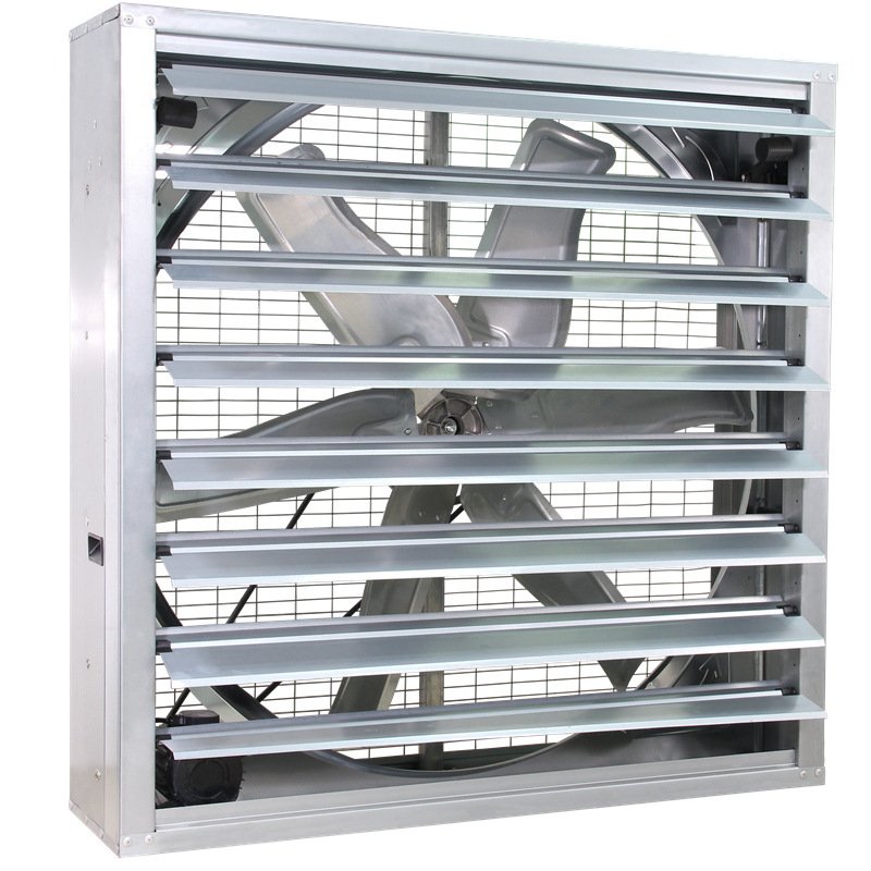 Heavy Hammer Fan 50inch Wall Mounted Ventilation Fan Industrial Factory Warehouse Greenhouse Heat Extractor Exhaust Fan