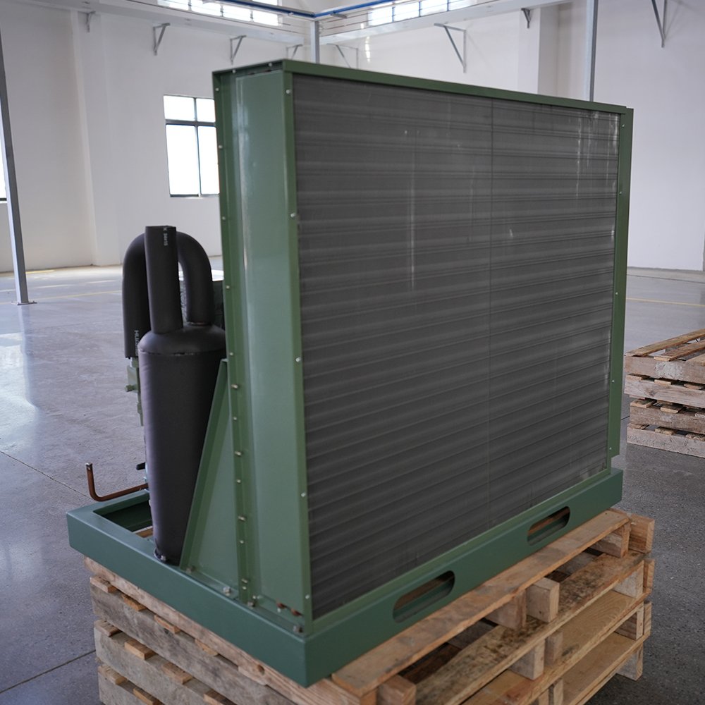 15hp 20hp 30hp 40hp 50hp Blast Freezer Air Cooled Semi Hermetic Compressor Bitzer Refrigeration Condensing Unit for Cold Room