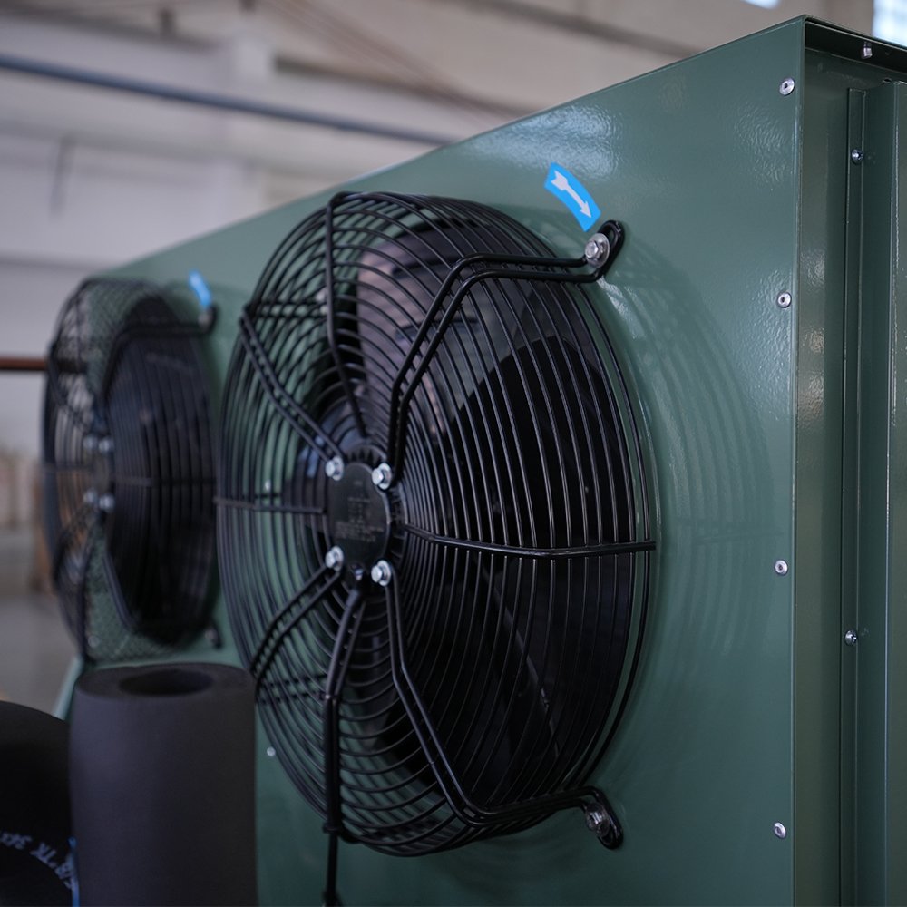 15hp 20hp 30hp 40hp 50hp Blast Freezer Air Cooled Semi Hermetic Compressor Bitzer Refrigeration Condensing Unit for Cold Room