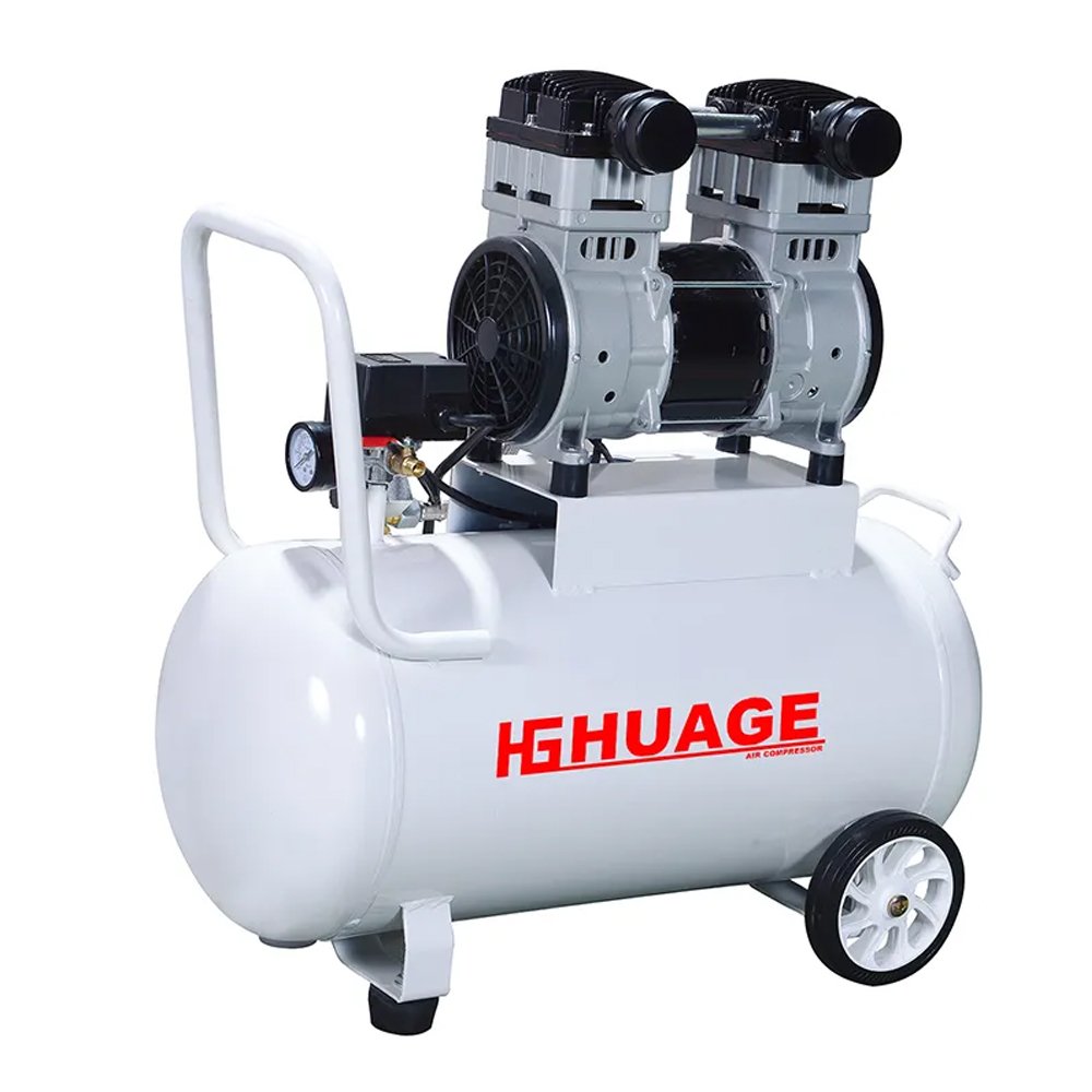 Pneumatic Tools 240l/min 50l 115psi Noiseless Medical Dental air Compressor 1.5kw