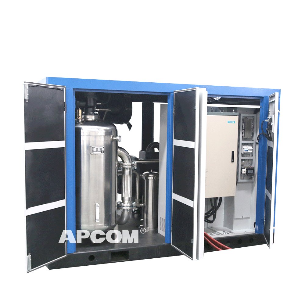 APCOM High Pressure 35 Bar Air Compressor 20 30 40 Bar Options CE Certified Air Cooled