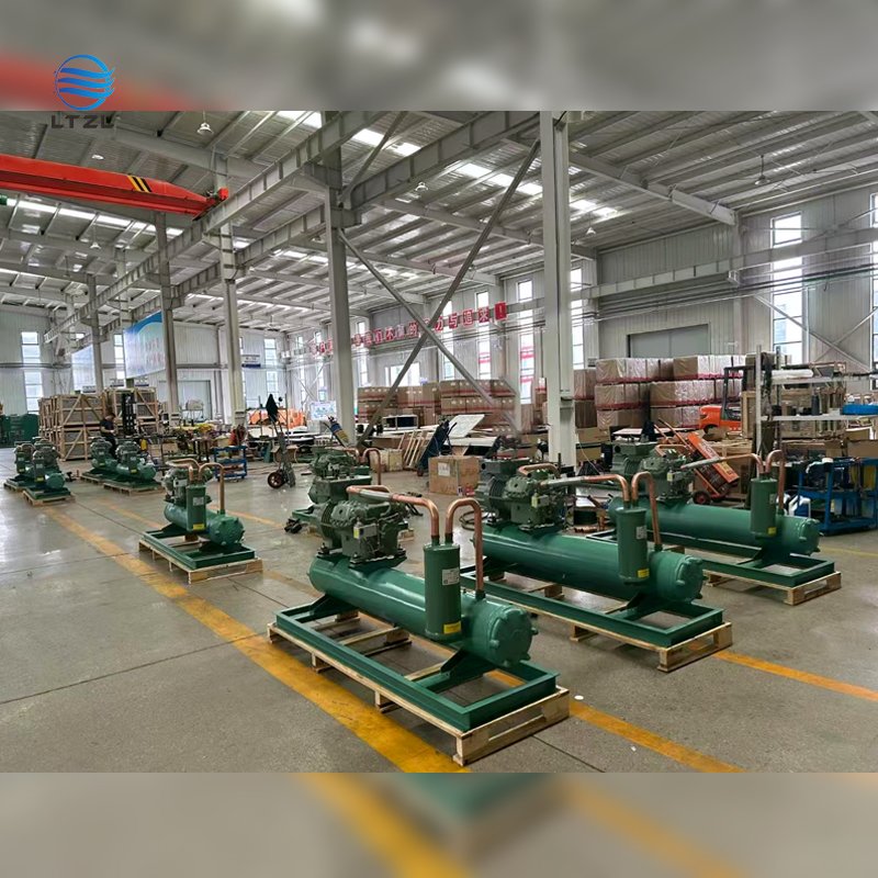 LTZL 25hp 30HP 35hp 40hp 50hpSemi-hermetic Compressor Condenser Unit Cold Storage air Cooler Condensing Unit