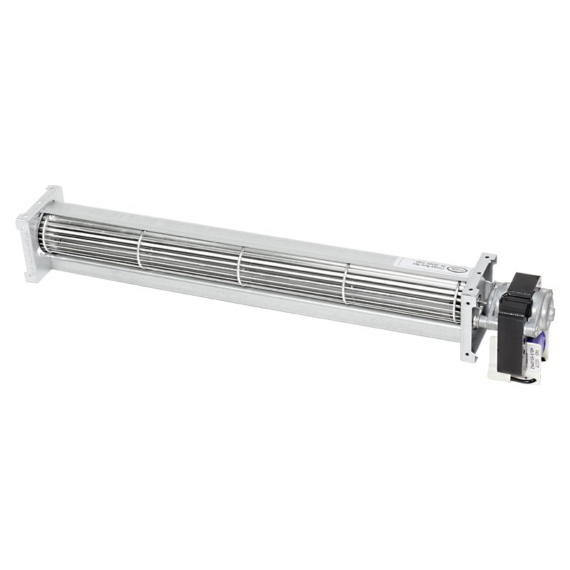 PRSK AC 230V 30mm PA30AC Tangential Fan Blower Aluminum Alloy Blade Cross Flow Fan