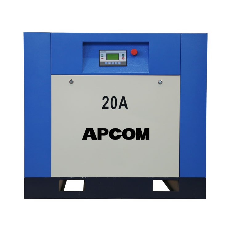 APCOM Rotary Screw Compressor Industrial Screw Air Compressor 15kw 20hp 10bar 220v Screw air Compressor