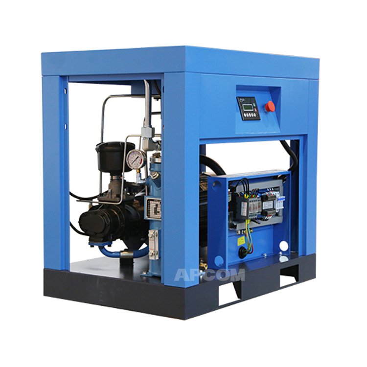 APCOM Rotary Screw Compressor Industrial Screw Air Compressor 15kw 20hp 10bar 220v Screw air Compressor