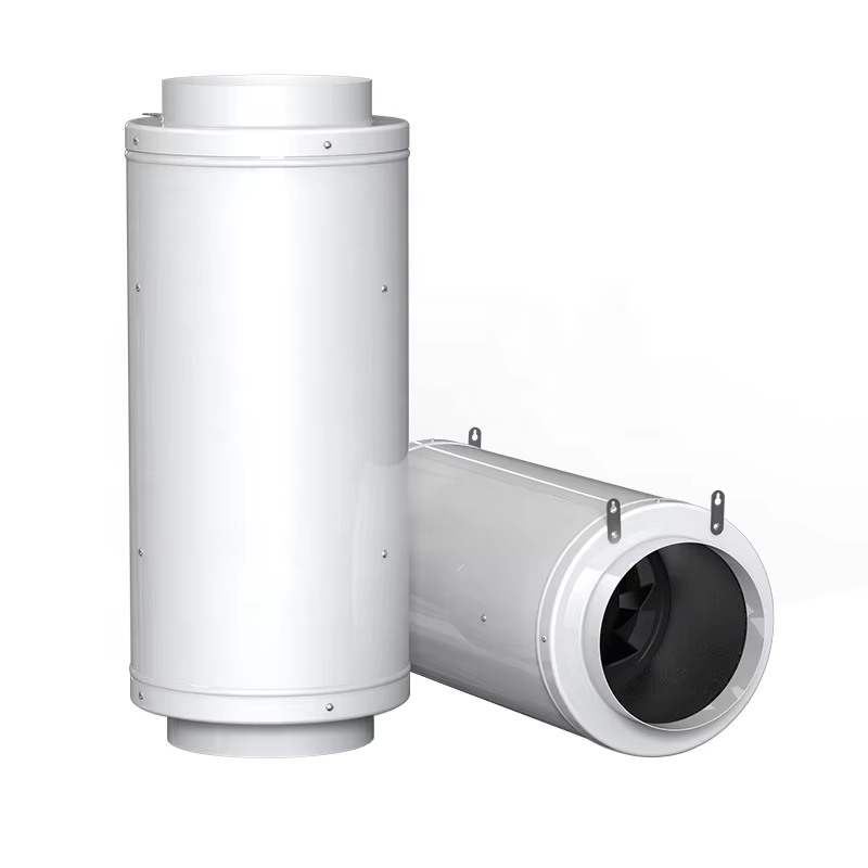 Low Noise Plastic Inline Fan Mixed Flow In-Line Duct EC Fan