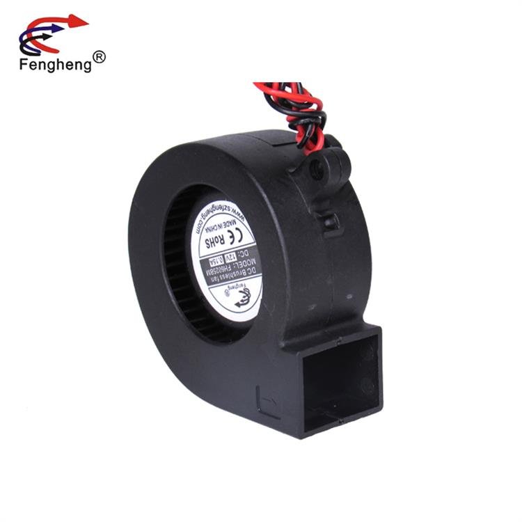 Fengheng Factory Ventilation Fan 6025 60mm 60x60x25mm 12v 24v Sleeve Bearing DC Brushless Turbo Blower Fan