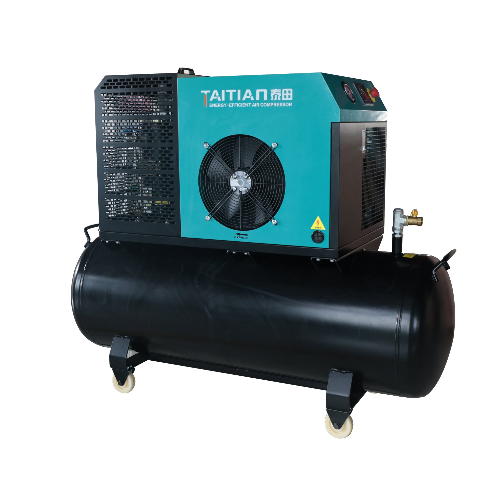 15HP 11KW All in One with 300L air tank Portable Screw Air Compressor Industrial Compressor