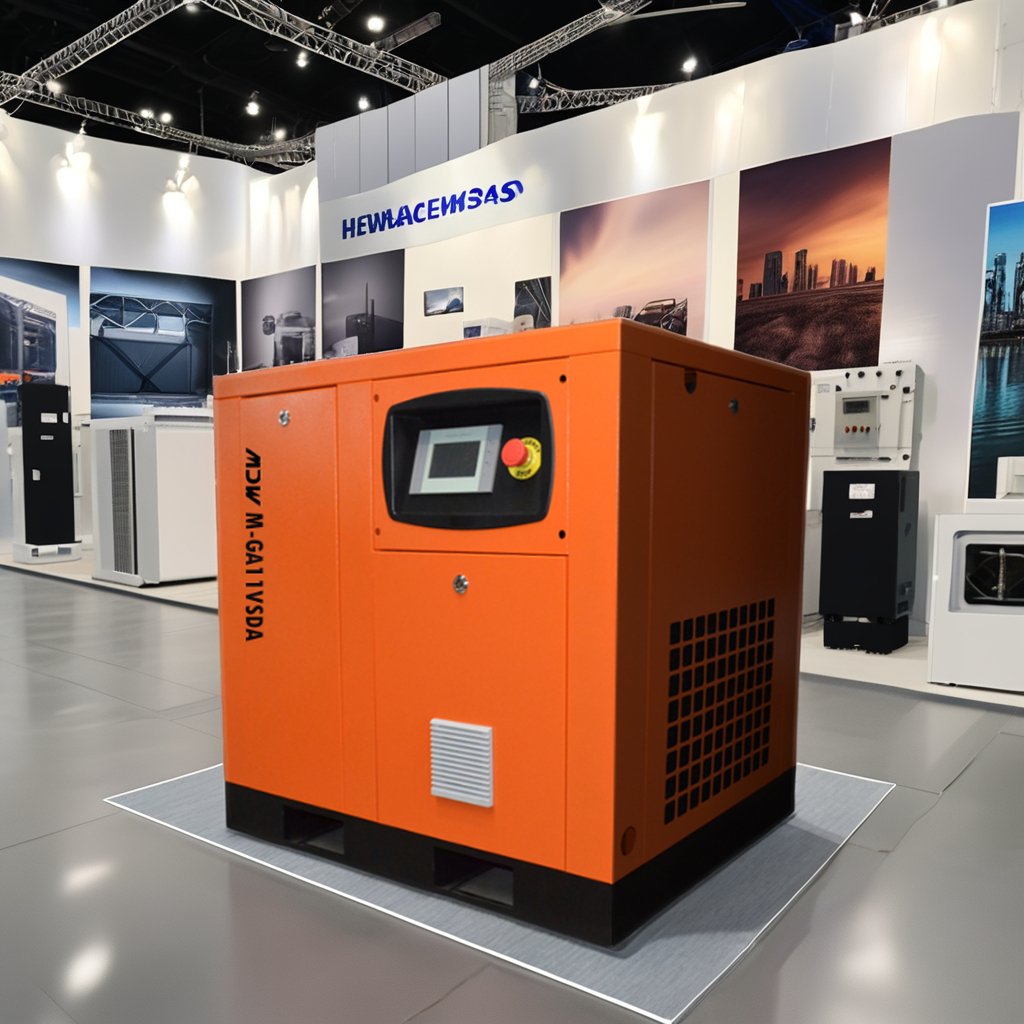 Low Noise 1.7m3/min Compressor De Ar 11kw 15hp Pm Vsd Screw Air Compressor Stationary Screw Air Compressor to Paint