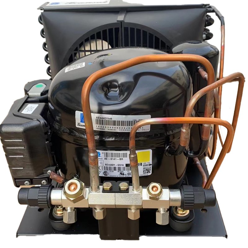 1.5 Hp Ac Unit Fan Small Refrigeration Condensing Unit for Refrigerator Air Cooled Compressor